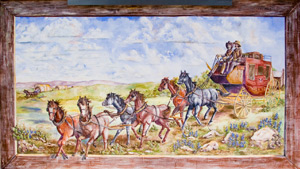 Stagecoach Mural